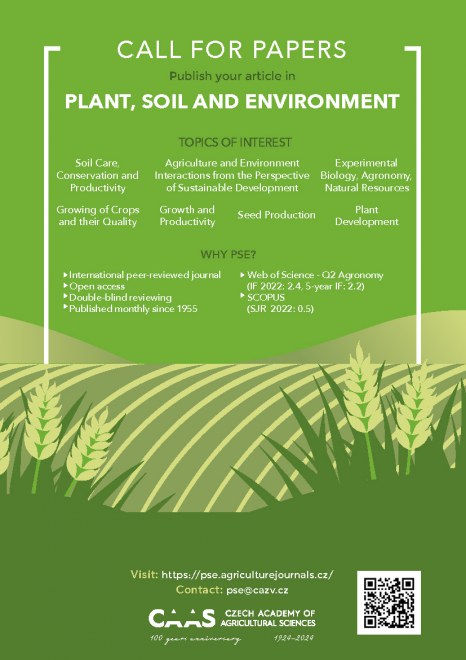 Plant, Soil and Environment