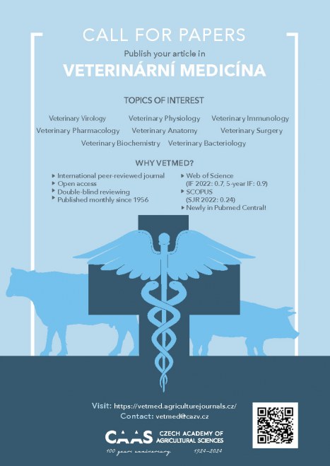 Veterinarn Medicna - Veterinary science journal - Call for Papers